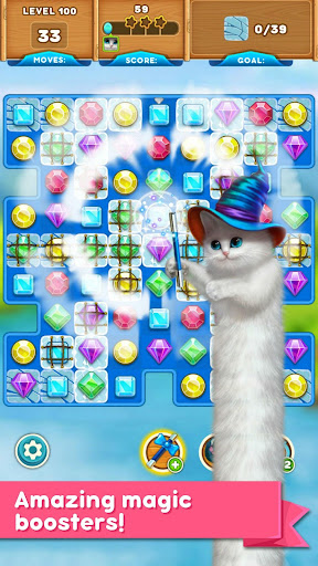 Cute Cats: Classic Match 3