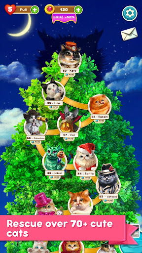 Cute Cats: Classic Match 3